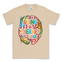 Mushroom going to therapy is cool Classic Tee - NancyCooperArtShop