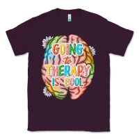 Plum going to therapy is cool Classic Tee - NancyCooperArtShop