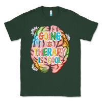 Sports Green going to therapy is cool Classic Tee - NancyCooperArtShop