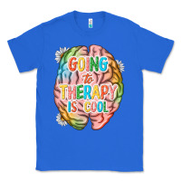 True Royal going to therapy is cool Classic Tee - NancyCooperArtShop