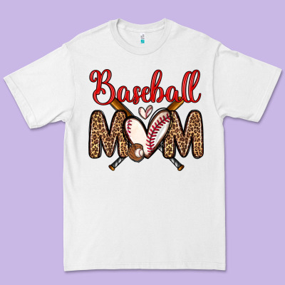 Baseball Mom Premium Tee Designed By Zillion Design Studio