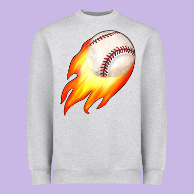 Baseball Heavyweight Sweatshirt Designed By Jahusdesignshop