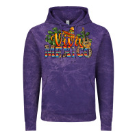 Cloud Purple viva mexico Vintage Hoodie - RanaPortraitStore