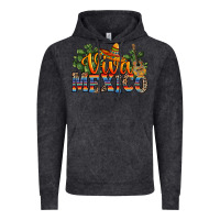 Vintage Black viva mexico Vintage Hoodie - RanaPortraitStore