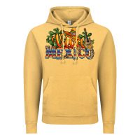 Vintage Mustard viva mexico Vintage Hoodie - RanaPortraitStore
