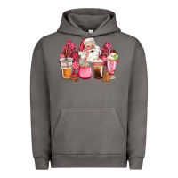 Pigment Tornado pink christmas pink tree santa coffe cups Urban Hoodie - CowGirlArtShop