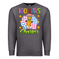 Charcoal Heather 100 days sharper Premium Sweatshirt - Artiststas