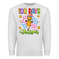 Oatmeal Heather 100 days sharper Premium Sweatshirt - Artiststas