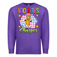 Purple 100 days sharper Premium Sweatshirt - Artiststas
