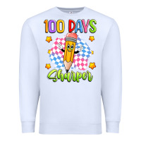 White 100 days sharper Premium Sweatshirt - Artiststas