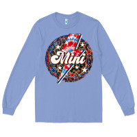Colony Blue Western Mini Patriotic Long Sleeve Tee - LillyAllenDesigns