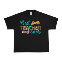 Black best teacher ever Urban Heavy Tee - BundleAndBundleShop