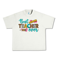 Pistachio best teacher ever Urban Heavy Tee - BundleAndBundleShop