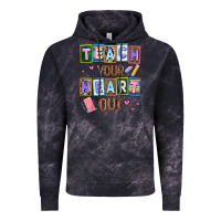 Cloud Black teach your heart out Vintage Hoodie - AdoDesignShop