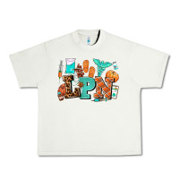 Pistachio lpn fall nurse with Urban Heavy Tee - AdoDesignShop