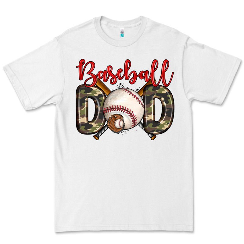 Baseball Dad Premium Tee by Zillion Design Studio | Teevron
