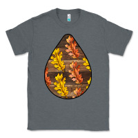 Charcoal Heather Fall Teardrop Classic Tee - LillyAllenDesigns