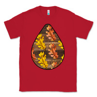 Red Fall Teardrop Classic Tee - LillyAllenDesigns
