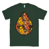 Sports Green Fall Teardrop Classic Tee - LillyAllenDesigns