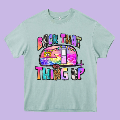 Back That Thing Up Heavy Core Tee Designed By Zillion Design Studio