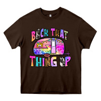 Chocolate Brown back that thing up Heavy Core Tee - Zillion Design Studio