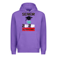 Purple Senior 2020 Quarantined Premium Hoodie - Bettercallsaul