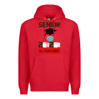 Red Senior 2020 Quarantined Premium Hoodie - Bettercallsaul