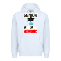 White Senior 2020 Quarantined Premium Hoodie - Bettercallsaul