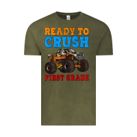 Vintage Olive ready to crush first grade Vintage Tee - Artiststas