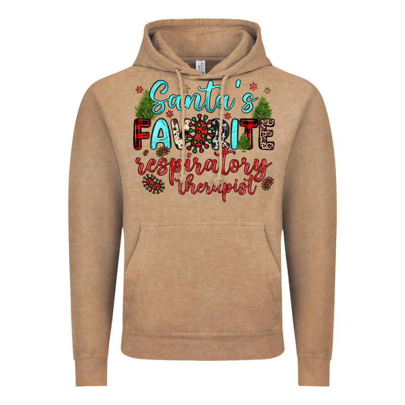 Santa S Favorite Respiratory Therapist Vintage Hoodie by JahusDesignShop | Teevron