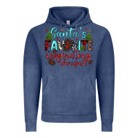 Vintage Denim santa s favorite respiratory therapist Vintage Hoodie - JahusDesignShop
