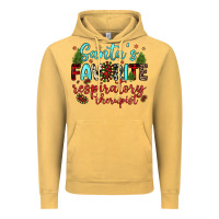 Vintage Mustard santa s favorite respiratory therapist Vintage Hoodie - JahusDesignShop