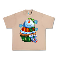 Burro snowman cupcake Urban Heavy Tee - AdoDesignShop