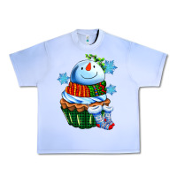 Grape Ice snowman cupcake Urban Heavy Tee - AdoDesignShop