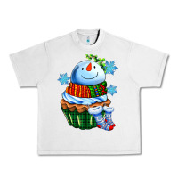 Lunar Rock snowman cupcake Urban Heavy Tee - AdoDesignShop