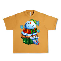 Peanut Butter snowman cupcake Urban Heavy Tee - AdoDesignShop
