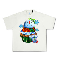 Pistachio snowman cupcake Urban Heavy Tee - AdoDesignShop