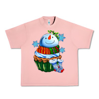 Salmon snowman cupcake Urban Heavy Tee - AdoDesignShop