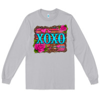Moon Dust xoxo valentine's day pink roses and hearts Long Sleeve Tee - Jasminsmagicworld