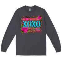Smoke xoxo valentine's day pink roses and hearts Long Sleeve Tee - Jasminsmagicworld