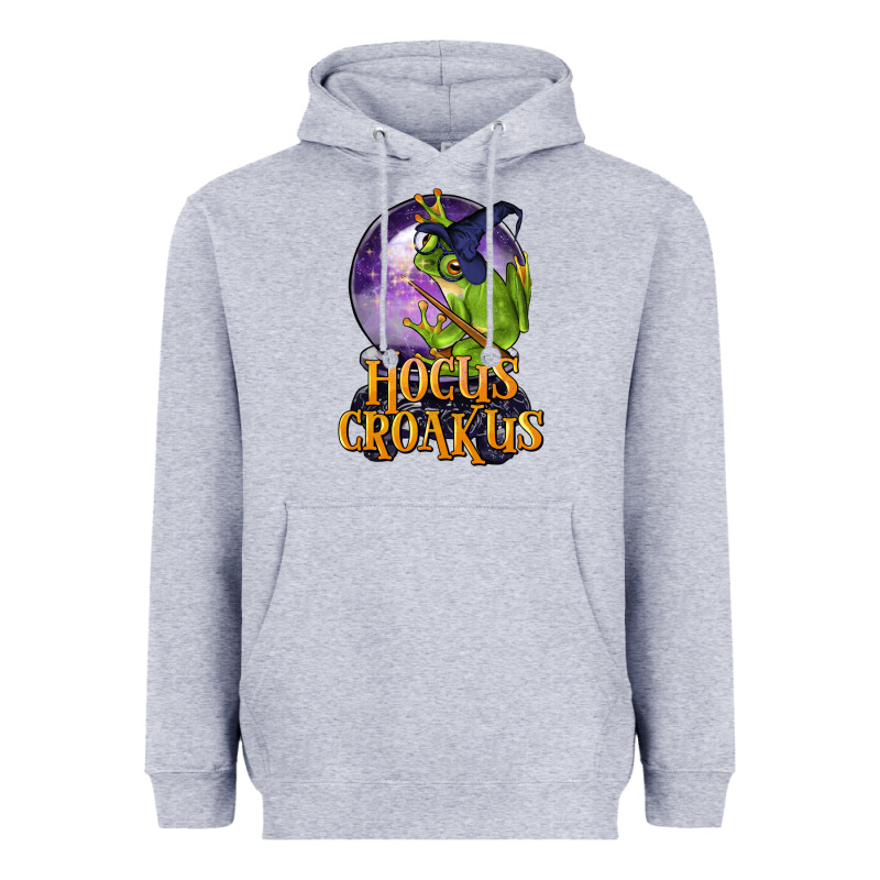 Hocus Croakus Frog Heavyweight Hoodie by LillyAllenDesigns | Teevron