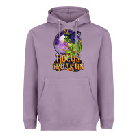 Lavender Hocus Croakus Frog Heavyweight Hoodie - LillyAllenDesigns