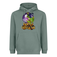 Sage Hocus Croakus Frog Heavyweight Hoodie - LillyAllenDesigns