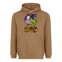 Toasted Coconut Hocus Croakus Frog Heavyweight Hoodie - LillyAllenDesigns