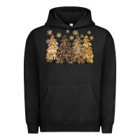 Pigment Black merry christmas leopard trees Urban Hoodie - CowGirlArtShop