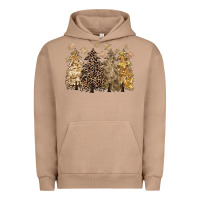 Pigment Burro merry christmas leopard trees Urban Hoodie - CowGirlArtShop