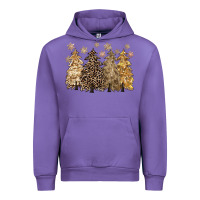 Tulip merry christmas leopard trees Urban Hoodie - CowGirlArtShop