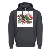 Smoke small business filigran kopya Zipper Hoodie - MaliasSmallBusiness