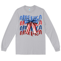 Moon Dust america ribbon Long Sleeve Tee - JahusDesignShop
