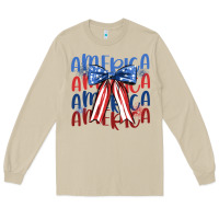 Mushroom america ribbon Long Sleeve Tee - JahusDesignShop